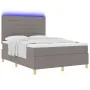 Estructura de Cama con Colchón Taupe Tela 160 x 200 cm | Foro24.es | Tu tienda online para hogar, jardín y más Foro24.es