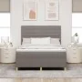 Estructura de Cama con Colchón Taupe Tela 160 x 200 cm | Foro24.es | Tu tienda online para hogar, jardín y más Foro24.es