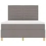 Estructura de Cama con Colchón Taupe Tela 160 x 200 cm | Foro24.es | Tu tienda online para hogar, jardín y más Foro24.es