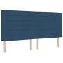 Cama con Somier y Colchón & LED Azul 200x200 cm Tela | Foro24.es | Tu tienda online para hogar, jardín y más Foro24.es