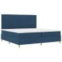 Cama con Somier y Colchón & LED Azul 200x200 cm Tela | Foro24.es | Tu tienda online para hogar, jardín y más Foro24.es