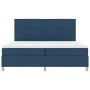 Cama con Somier y Colchón & LED Azul 200x200 cm Tela | Foro24.es | Tu tienda online para hogar, jardín y más Foro24.es