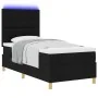 Estructura de Cama con Colchón Negro Tela 90 x 200 cm | Foro24.es | Tu tienda online para hogar, jardín y más Foro24.es