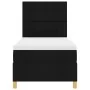 Estructura de Cama con Colchón Negro Tela 90 x 200 cm | Foro24.es | Tu tienda online para hogar, jardín y más Foro24.es