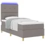 Estructura de Cama con Colchón Taupe Tela 100 x 200 cm Cama | Foro24.es | Tu tienda online para hogar, jardín y más Foro24.es