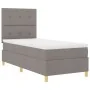 Estructura de Cama con Colchón Taupe Tela 100 x 200 cm Cama | Foro24.es | Tu tienda online para hogar, jardín y más Foro24.es
