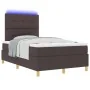 Estructura de Cama con Colchón Marrón oscuro Tela 120 x 200 cm | Foro24.es | Tu tienda online para hogar, jardín y más Foro24.es