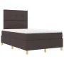Estructura de Cama con Colchón Marrón oscuro Tela 120 x 200 cm | Foro24.es | Tu tienda online para hogar, jardín y más Foro24.es