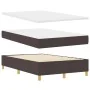 Estructura de Cama con Colchón Marrón oscuro Tela 120 x 200 cm | Foro24.es | Tu tienda online para hogar, jardín y más Foro24.es