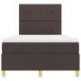 Estructura de Cama con Colchón Marrón oscuro Tela 120 x 200 cm | Foro24.es | Tu tienda online para hogar, jardín y más Foro24.es