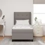 Cama Box Spring con colchón y LED Taupe 100x200 cm Funda | Foro24.es | Tu tienda online para hogar, jardín y más Foro24.es