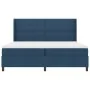 Cama de Box Spring con Colchón y LED Azul 200x200 cm Tela | Foro24.es | Tu tienda online para hogar, jardín y más Foro24.es