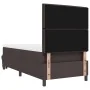 Cama con Somier con Colchón y Banco Marrón Oscuro 90x200 cm Tela | Foro24.es | Tu tienda online para hogar, jardín y más Foro24.es