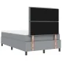 Cama con Canon con Colchón y Banco Gris Claro 120x200 cm Tela | Foro24.es | Tu tienda online para hogar, jardín y más Foro24.es