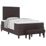 Cama con Somier y Colchón & Banco Marrón Oscuro 120x200 cm Tela von , Betten und Lattenroste - Ref: Foro24-3343984, Preis: 46...