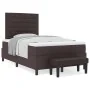 Cama con Somier y Colchón & Banco Marrón Oscuro 120x200 cm Tela von , Betten und Lattenroste - Ref: Foro24-3343984, Preis: 46...
