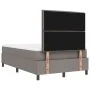Cama con base con colchón y banco taupe 120x200 cm de tela de , Camas y somieres - Ref: Foro24-3343985, Precio: 442,90 €, Des...