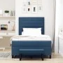 Cama Box Spring con Colchón y Banco Azul 120x200 cm Tela by , Beds and slatted bases - Ref: Foro24-3343987, Price: 485,21 €, ...