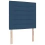 Cama Box Spring con Colchón y Banco Azul 120x200 cm Tela by , Beds and slatted bases - Ref: Foro24-3343987, Price: 485,21 €, ...