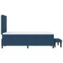 Cama Box Spring con Colchón y Banco Azul 120x200 cm Tela by , Beds and slatted bases - Ref: Foro24-3343987, Price: 485,21 €, ...