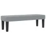 Cama con Base de Resortes con Colchón y Banco Gris Claro 140x190 cm Tela | Foro24.es | Tu tienda online para hogar, jardín y más Foro24.es