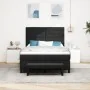 Cama con Somier con Colchón & Banco Negro 140x200 cm Tela | Foro24.es | Tu tienda online para hogar, jardín y más Foro24.es
