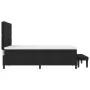 Cama con Somier con Colchón & Banco Negro 140x200 cm Tela | Foro24.es | Tu tienda online para hogar, jardín y más Foro24.es