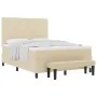 Cama con Base con Colchón y Banco Crema 140x200 cm Tela | Foro24.es | Tu tienda online para hogar, jardín y más Foro24.es