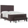 Cama con Base de Resortes con Colchón y Banco Marrón Oscuro 160x200 cm Tela | Foro24.es | Tu tienda online para hogar, jardín y más Foro24.es