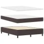 Cama con Base de Resortes con Colchón y Banco Marrón Oscuro 160x200 cm Tela | Foro24.es | Tu tienda online para hogar, jardín y más Foro24.es
