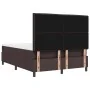 Cama con Base de Resortes con Colchón y Banco Marrón Oscuro 160x200 cm Tela | Foro24.es | Tu tienda online para hogar, jardín y más Foro24.es