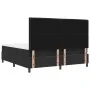 Cama con Base de Muelles con Colchón y Banco Negro 180x200 cm Tela by , Beds and slatted bases - Ref: Foro24-3344011, Price: ...