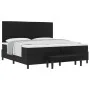 Cama de Base de Caja con Colchón y Banco Negro 200x200 cm Tela | Foro24.es | Tu tienda online para hogar, jardín y más Foro24.es