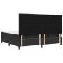 Cama de Base de Caja con Colchón y Banco Negro 200x200 cm Tela | Foro24.es | Tu tienda online para hogar, jardín y más Foro24.es