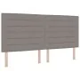 Cama Box Spring con Colchón y Banco Gris 200x200 cm Tela | Foro24.es | Tu tienda online para hogar, jardín y más Foro24.es