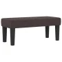Cama con Sommier con Colchón y Banco Marrón Oscuro 90x200 cm Tela | Foro24.es | Tu tienda online para hogar, jardín y más Foro24.es