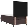 Cama con Sommier con Colchón y Banco Marrón Oscuro 90x200 cm Tela | Foro24.es | Tu tienda online para hogar, jardín y más Foro24.es