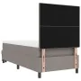 Cama con Somier con Colchón y Banco Taupe 100x200 cm Tela | Foro24.es | Tu tienda online para hogar, jardín y más Foro24.es
