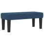 Cama Box Spring con Colchón y Banco Azul 100x200 cm Tela | Foro24.es | Tu tienda online para hogar, jardín y más Foro24.es