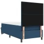 Cama Box Spring con Colchón y Banco Azul 100x200 cm Tela | Foro24.es | Tu tienda online para hogar, jardín y más Foro24.es