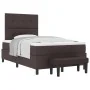 Cama Box Spring con Colchón y Banco Marrón Oscuro 120x200 cm Tela | Foro24.es | Tu tienda online para hogar, jardín y más Foro24.es