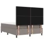 Cama con Box Spring con Colchón y Banco Taupe 140x190 cm Tela | Foro24.es | Tu tienda online para hogar, jardín y más Foro24.es