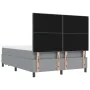 Cama con Somier con Colchón y Banco Gris Claro 140x200 cm Tela | Foro24.es | Tu tienda online para hogar, jardín y más Foro24.es