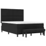 Cama con Somier y Colchón Negro 140x200 cm Tela | Foro24.es | Tu tienda online para hogar, jardín y más Foro24.es