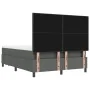 Cama Con Somier con Colchón & Banco Gris Oscuro 160x200 cm Tela by , Beds and slatted bases - Ref: Foro24-3344080, Price: 622...