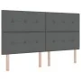 Cama Box Spring con Colchón y Banco Gris Oscuro 180x200 cm Tela | Foro24.es | Tu tienda online para hogar, jardín y más Foro24.es