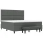 Cama Box Spring con Colchón y Banco Gris Oscuro 180x200 cm Tela | Foro24.es | Tu tienda online para hogar, jardín y más Foro24.es