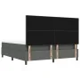 Cama Box Spring con Colchón y Banco Gris Oscuro 180x200 cm Tela | Foro24.es | Tu tienda online para hogar, jardín y más Foro24.es
