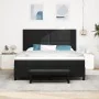 Cama con somier con colchón y banco negro 180x200 cm tela von , Betten und Lattenroste - Ref: Foro24-3344088, Preis: 684,10 €...