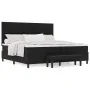 Cama con Base y Colchón Negra 200x200 cm Tela | Foro24.es | Tu tienda online para hogar, jardín y más Foro24.es